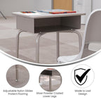 Flash Furniture Billie Student Desk - Image 4