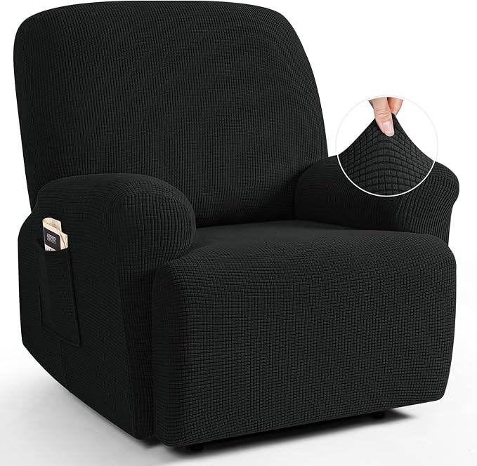 TAOCOCO Oversized Recliner Chair Covers, 1 Seater Streach Recliner Covers Soft by TAOCOCO
