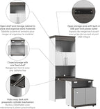 Bestar Orion 30W Tall Storage Cabinet - Image 5
