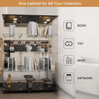 Beauty4U Glass Display Cabinet - Image 7