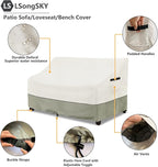 Outdoor 2-Seater Loveseat Cover, Patio Sofa Covers Fits up to 58W x 32.5D x 31H - Image 4