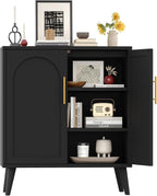 Keehusux 15.7" D Set of 2 Modern Buffet Cabinet - Image 8