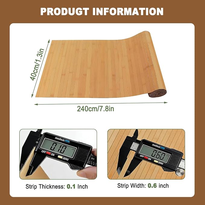 Natural Bamboo Wall Panel for Interior Decor - Image 3