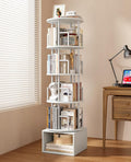 Kalrin 5 Tier Rotating Bookshelf by Kalrin