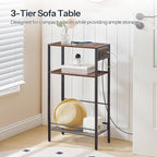 HOOBRO 15.7" Narrow Console Table - Image 4