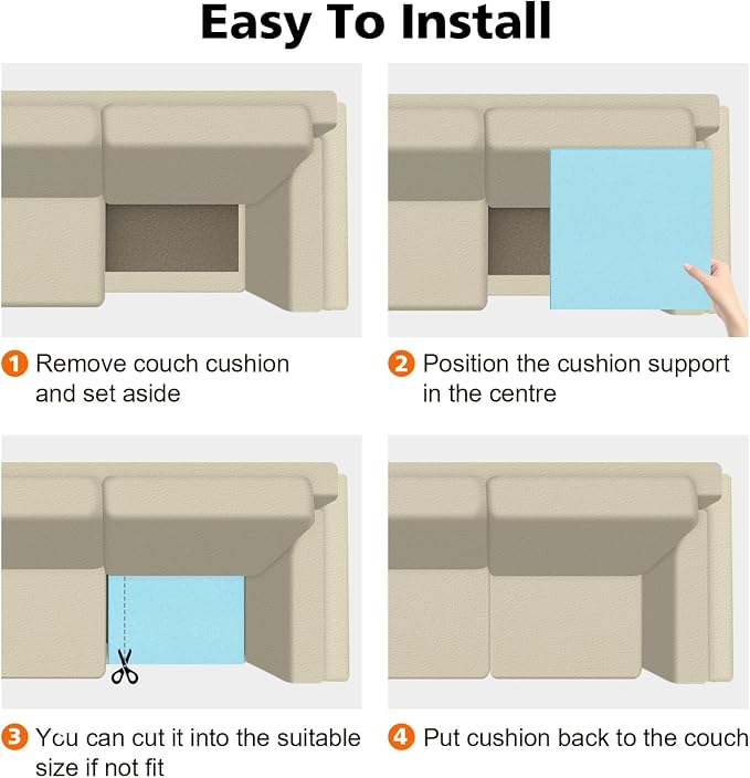 RA RUNNING ALIEN Sofa Couch Cushion Support - Image 6
