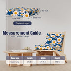 8Pcs Outdoor Cushion Covers, Stretch Patio Furniture Couch Chair Slipcovers | - Image 2