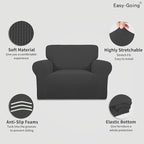 Easy-Going Stretch Oversized Chair Slipcover - Image 3