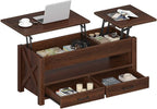 Seventable Coffee Table, 39.3" Lift Top Coffee Table by Seventable