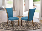 East West Furniture VEP7T21 Verona Parson Kitchen Chairs - Image 2