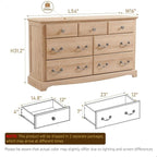 T4TREAM 7 Drawers Dresser Chests - Image 2