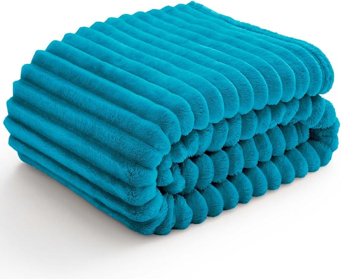 BEDELITE Ribbed Twin Blanket for Couch & Bed, Warm Yet Lightweight, Ribbed by BEDELITE