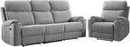 HAOMARKETS 2-Piece Electric Recliner Sofa Set - Image 8
