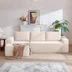 96" Cloud Sectional Couch, Modern Modular Sectional Sofa by HANXIN