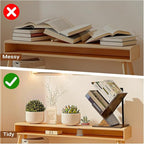 3-Tier Tree Book Shelves for Wall, Small Wall Mounted Shelves, Unique Hanging - Image 8