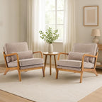 Karl home Mid Century Modern Accent Chair - Image 7
