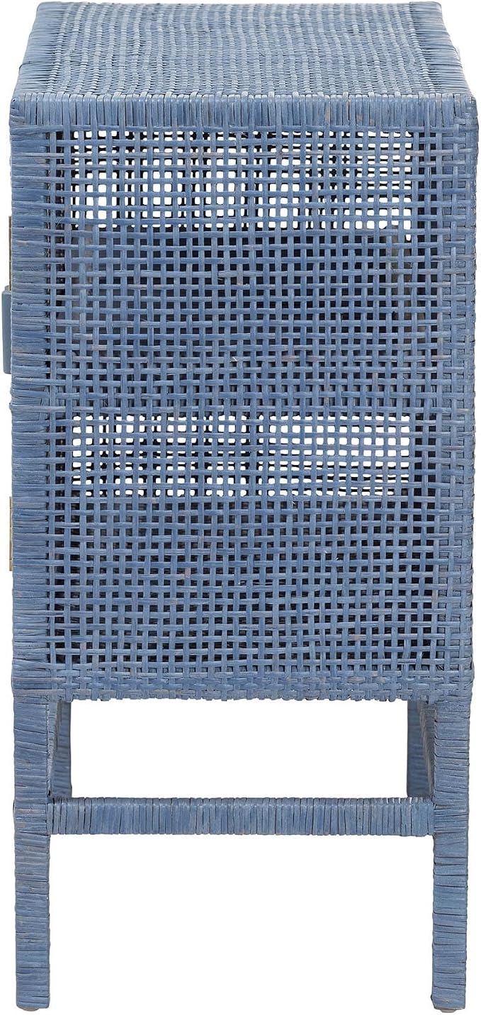 Bali & pari Vivan Natural Rattan Storage Cabinet - Image 5