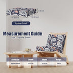 8Pcs Outdoor Cushion Covers, Stretch Patio Furniture Couch Chair Slipcovers | - Image 2