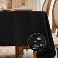 BALCONY & FALCON Rectangle Tablecloth Washable Wrinkle Resistant and Water by BALCONYFALCON