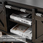 Black Farmhouse Entryway Table, Rustic Hallway Table - Image 4