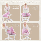 Pinmoco Ergonomic Cross Legged Office Chair - Image 7