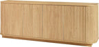 64'' Fluted TV Stand for TVs up to 75'', Modern Long Media Console - Image 7