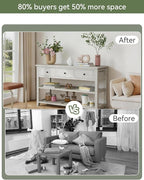 Karl home Console Table Entryway Desk, Sofa Side Table - Image 4
