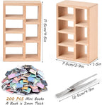 Anxiety Bookshelf, Miniature Bookcase, Mini Bookshelves - Image 6