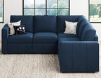 Belffin Modular Sectional Sleeper Sofa - Image 4
