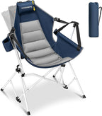 VIVOHOME Hammock Camping Chair, Portable Outdoor Swinging Rocking Chairs by VIVOHOME