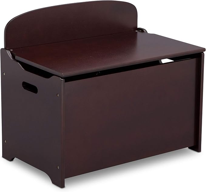 Delta Children MySize Deluxe Toy Box, Dark Chocolate by DeltaChildren