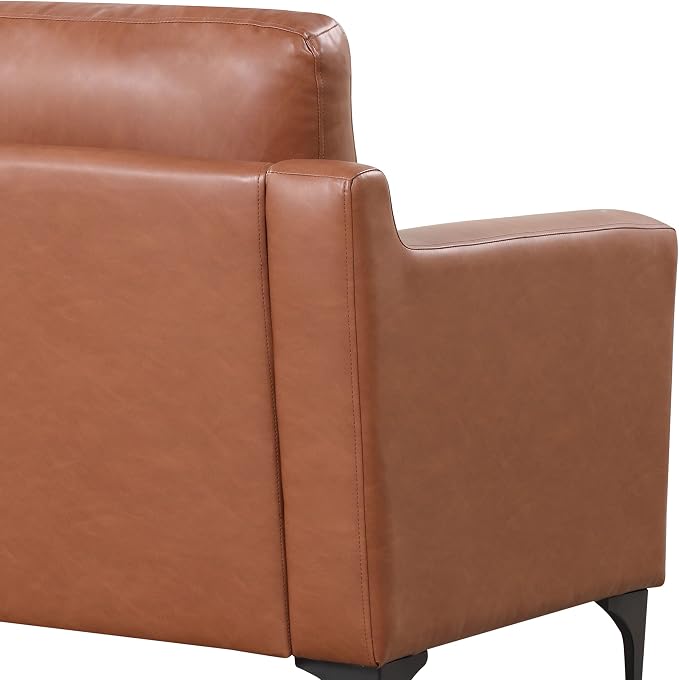 Serta Triton 78" Sofa, Transitional Modern, Dreamcoil Comfort, Metal Legs - Image 7