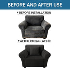 Armchair Slipcover with 1 Pillow Cover - Image 8