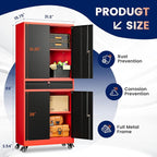 Yizosh Metal Garage Storage Cabinet - Image 3