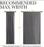 NICETOWN Blackout Curtain Panels - Image 7