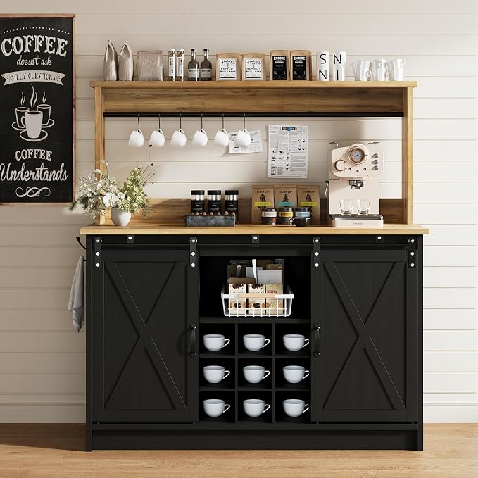 4ever2buy Coffee Bar Cabinet - Image 7