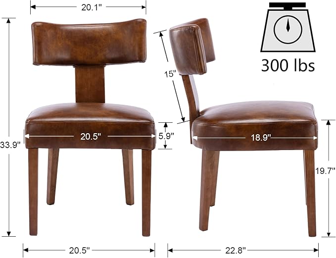 VESCASA Upholstered Dining Chairs - Image 8