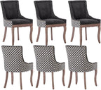 Modern Dining Chairs Set of 6, High Back Dining Chairs Side Chairs by MZDOO