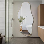Large Irregular Mirror, Unique Shaped Abstract Wall Mirrors - Image 6