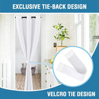 H.VERSAILTEX Doorway Curtain Blackout Closet Door Curtain Room Divider Window - Image 7