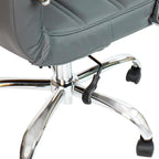 Flash Furniture Whitney Mid-Back Swivel LeatherSoft Desk Chair - Image 10