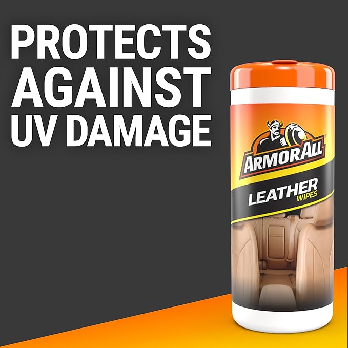 Armor All Interior Cleaner Car Leather Wipes by, - Image 5