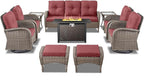 Belord Expansive 10 Pieces Outdoor Patio Furniture Set - Image 3