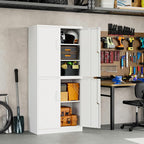 Yizosh Metal Storage Locking Cabinet - Image 7