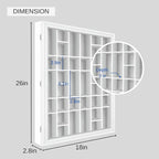 Shot Glass Display Cabinet Solid Wood - Image 6