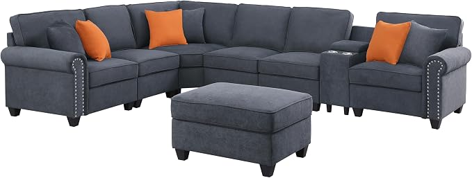 Ball & Cast 127" L-Shaped Sectional Couch - Image 2