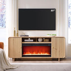 IFGET 70" Fluted Fireplace TV Stand - Image 7