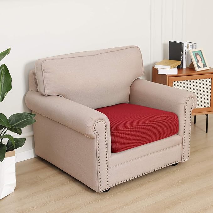 Easy-Going Stretch 1 Piece Chair Couch Cushion Cover - Image 2
