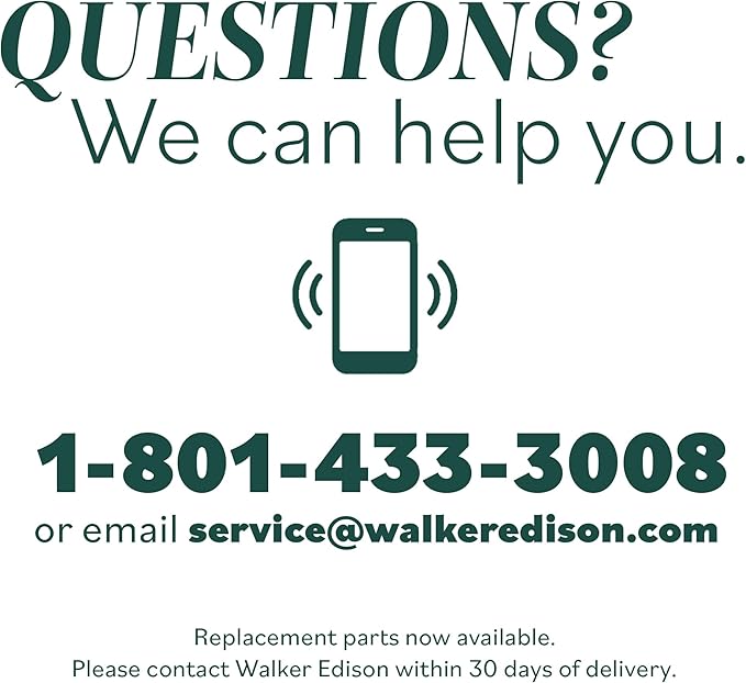 Walker Edison Sasha 2-Door Sideboard Buffet - Image 9