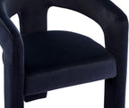 VESCASA Velvet Barrel Dining Chair - Image 9